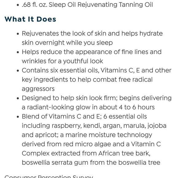 Tan Luxe Rejuvinating Overnight Tanning Oil - Picture 5 of 12